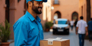 livreur de fescoursier